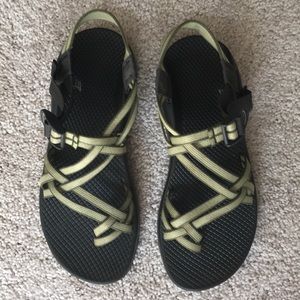 Chaco ZX/2 classic green sandals